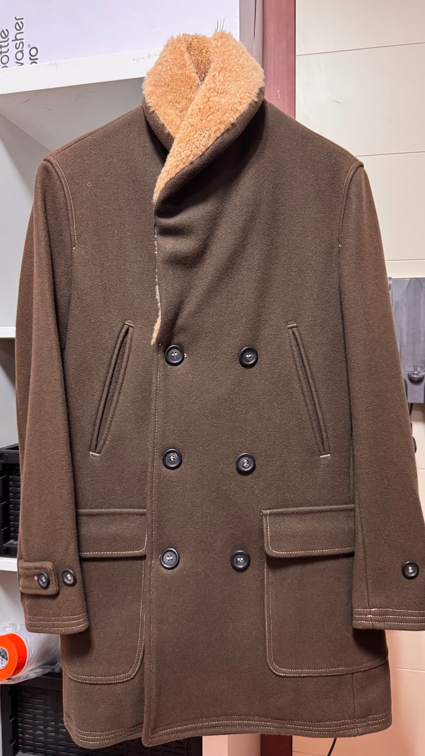 ehs 시어링 숄 코트 판매합니다 상품이미지2