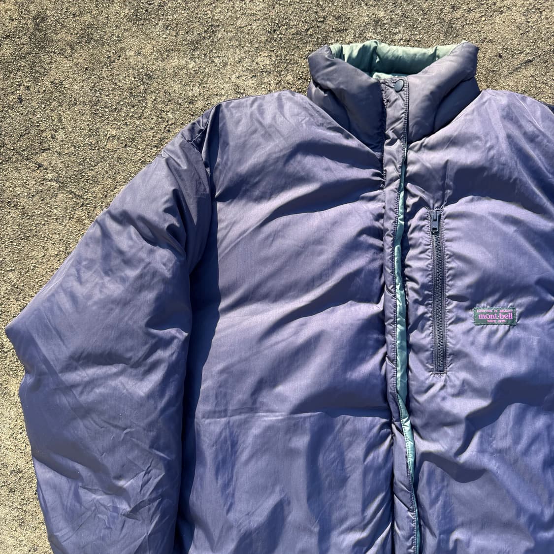 [M] Montbell 몽벨 양면 패딩 자켓 상품이미지5