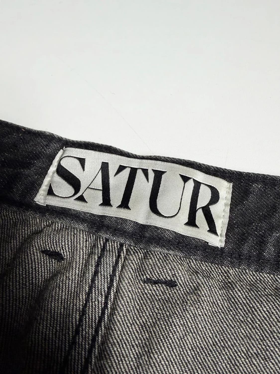 세터 SATUR 24SS 브루클린 뉴트로 와이드 워시드 데님팬츠R2057 상품이미지6