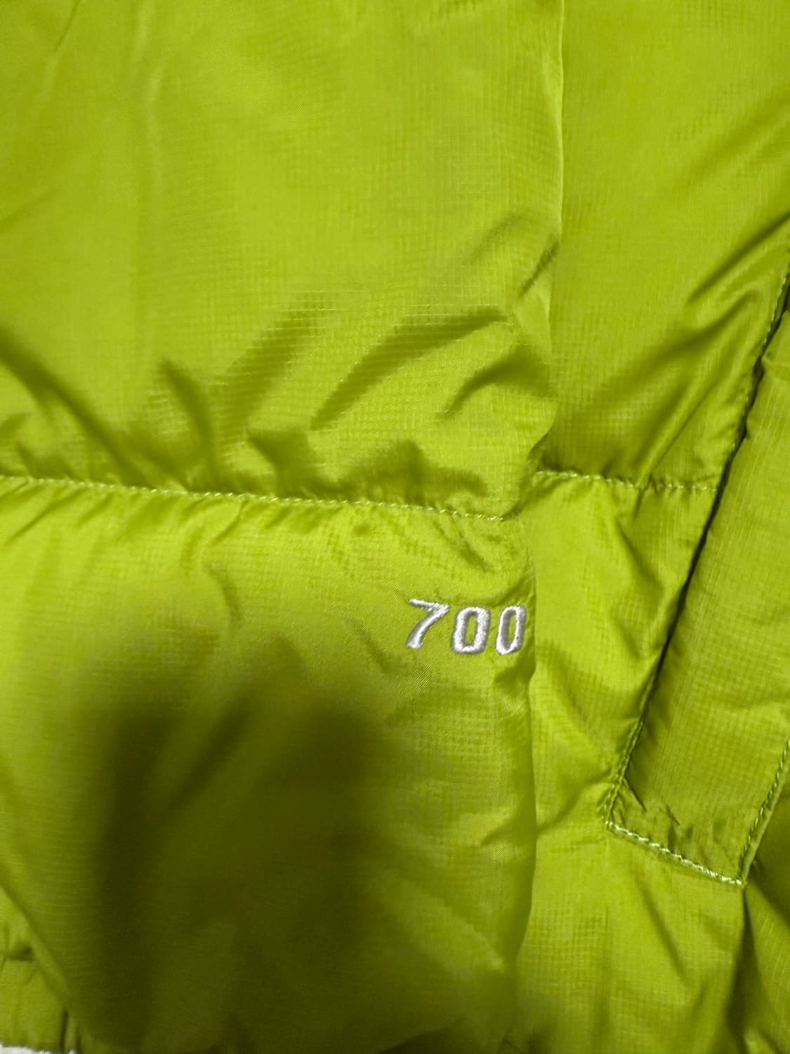 (M)노스페이스 중앙로고 700 눕시 다운 패딩 상품이미지3