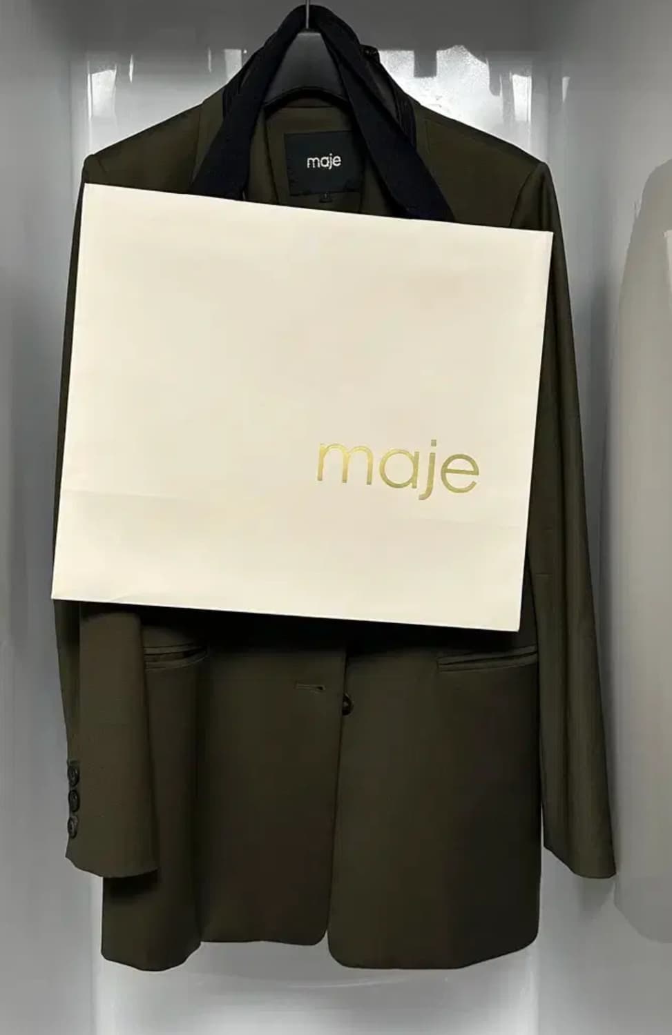 마쥬 카키 자켓(55정도)(택있음) 상품이미지5