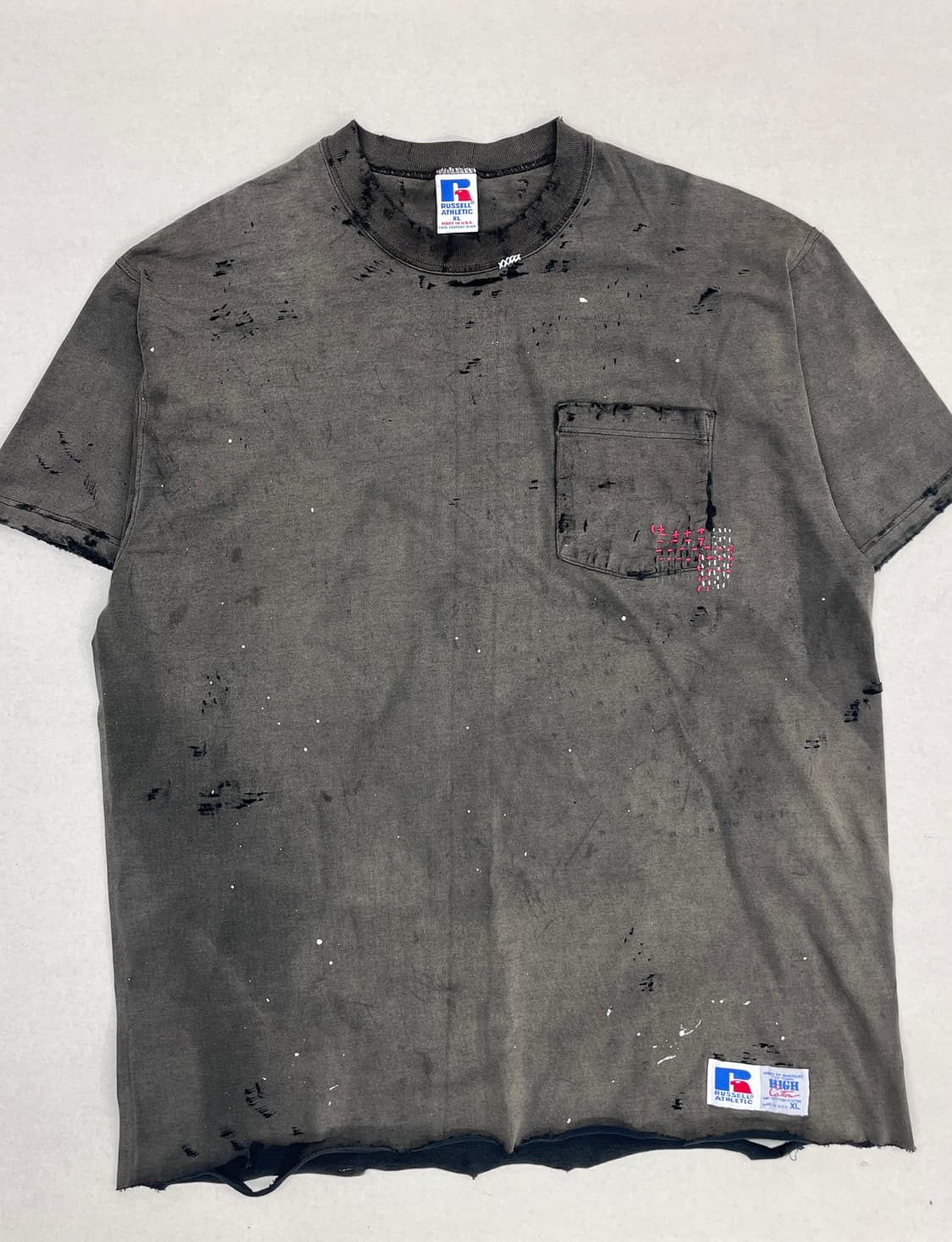 FRADECO REWORKED RUSSELL POCKET TEE 상품이미지2