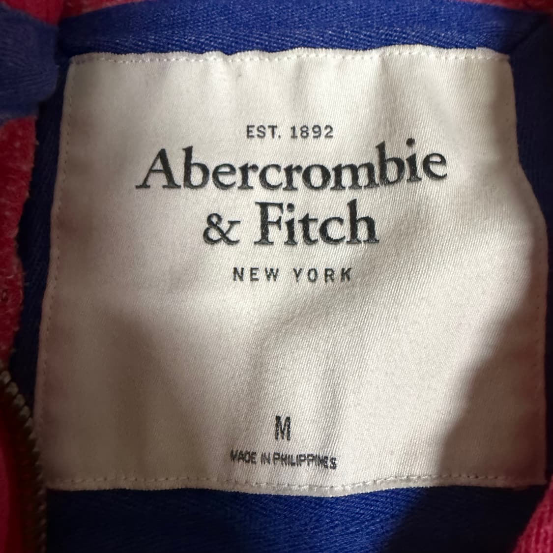 아베크롬비 핑크 후드집업 m 상품이미지3