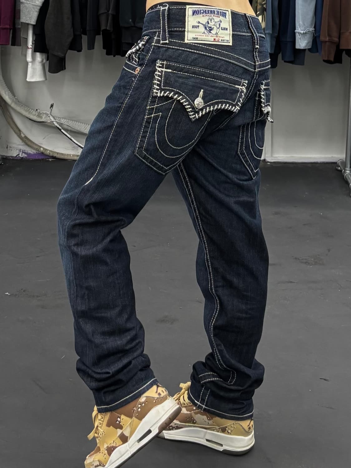 트루릴리전 슬림핏 데님팬츠 상품이미지3