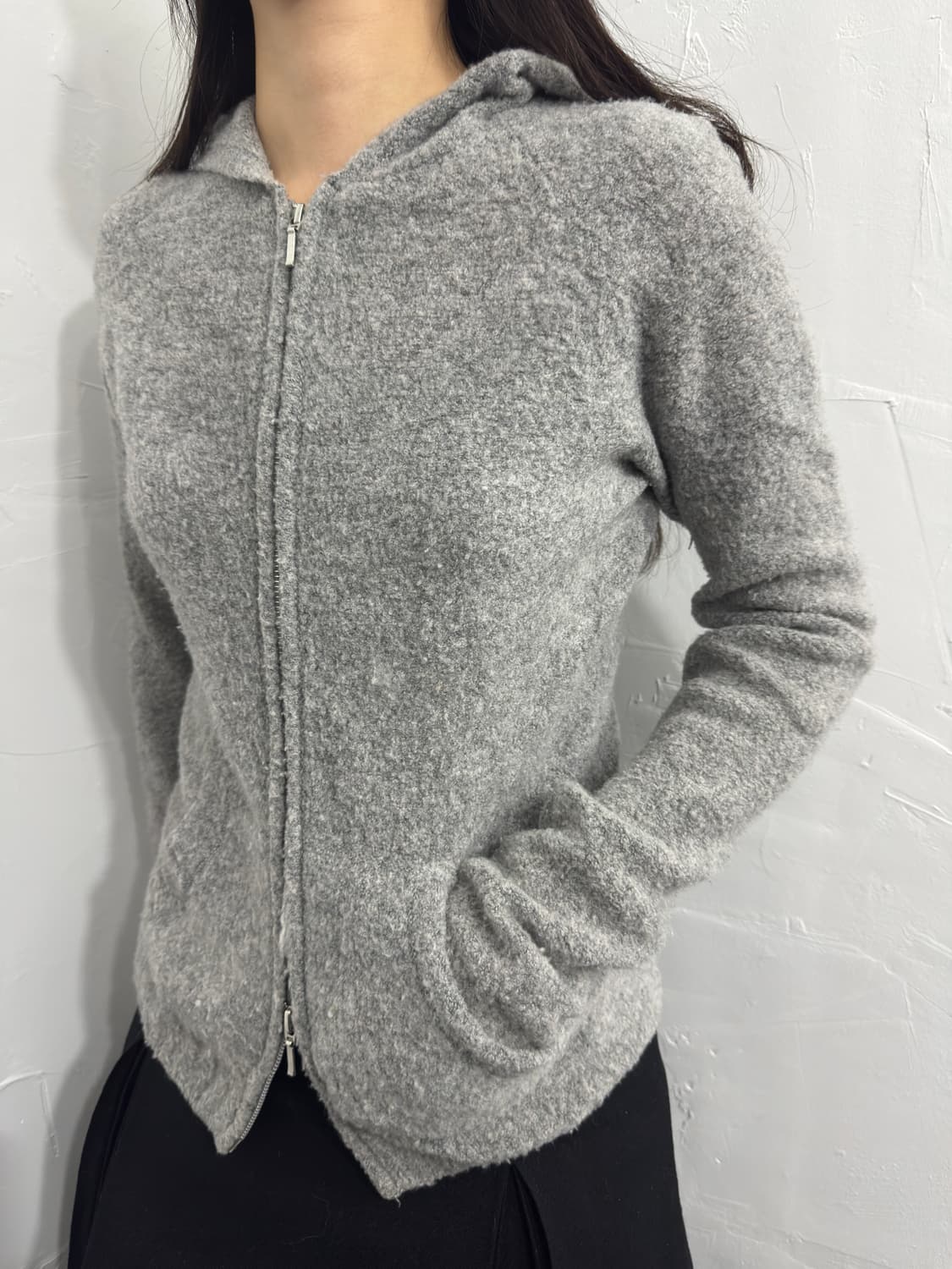 hood twoway zipup 상품이미지4