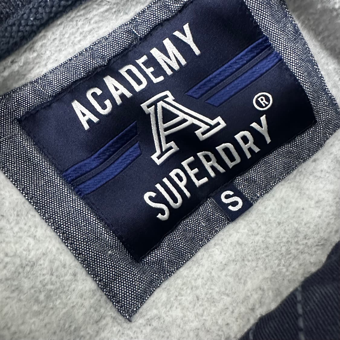 Superdry 슈퍼드라이 기모 반집업 니트 S 상품이미지7