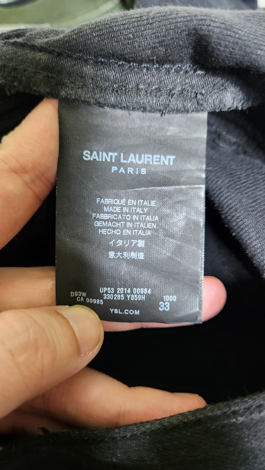 생로랑 레더패널진 33 상품이미지5