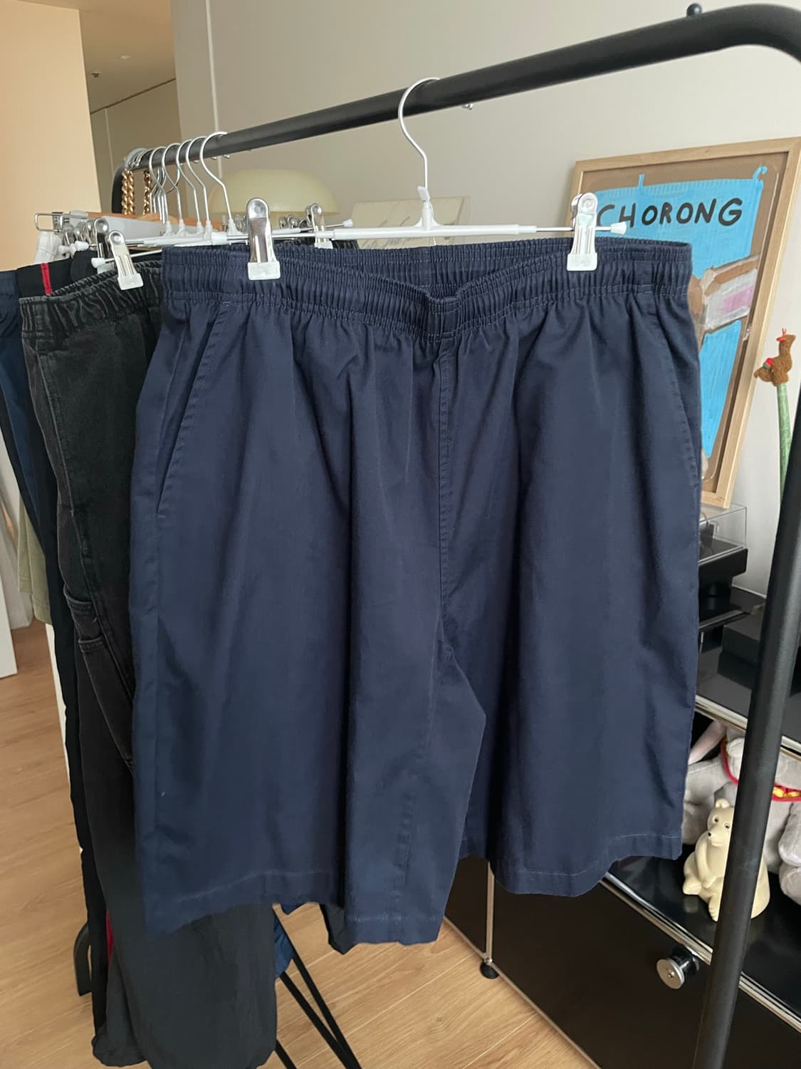 FreshService corporate easy shorts 네이비 상품이미지4