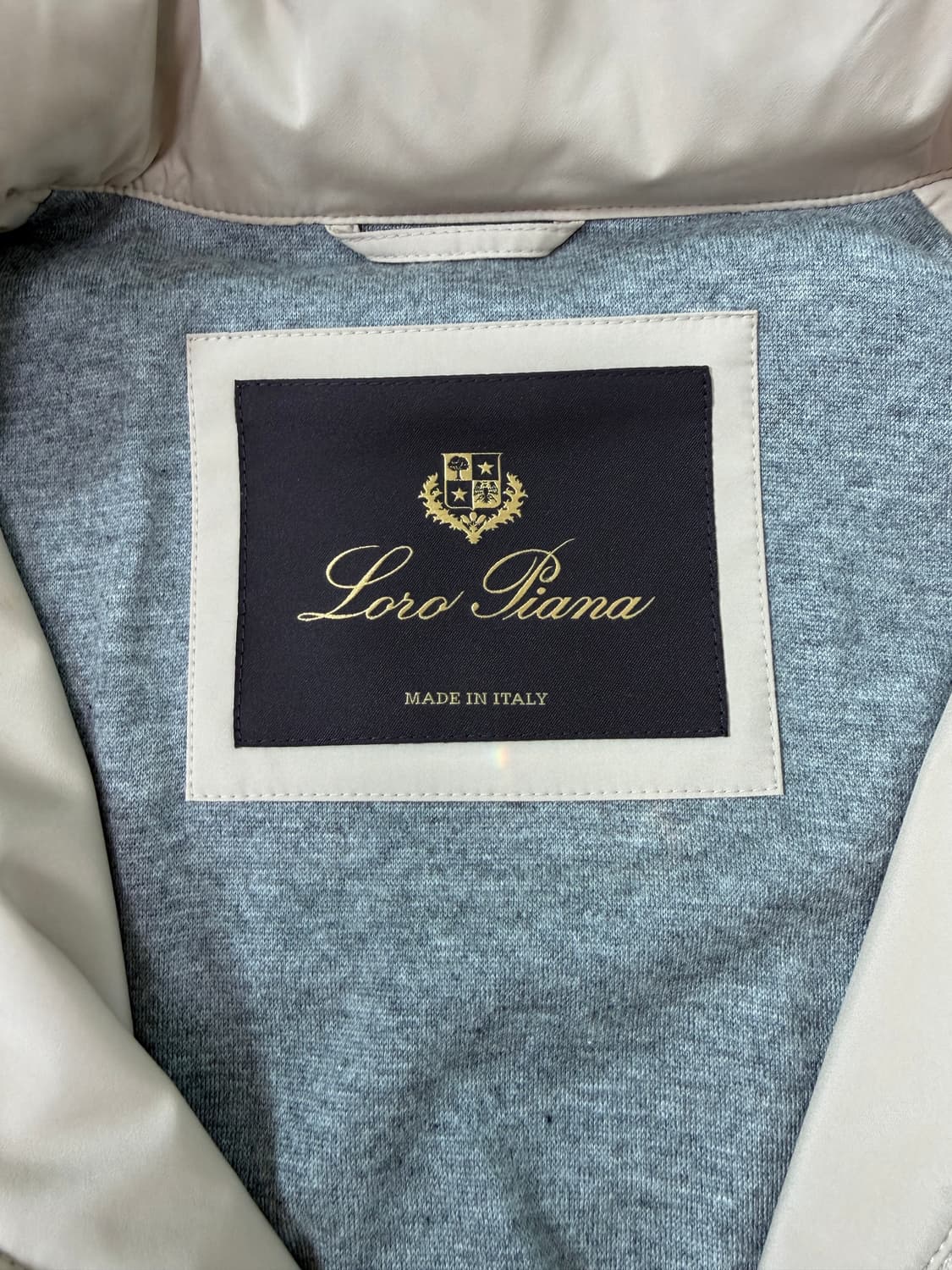 새상품 로로피아나 트래블러 캐시미어 자켓 50 백화점택 상품이미지3