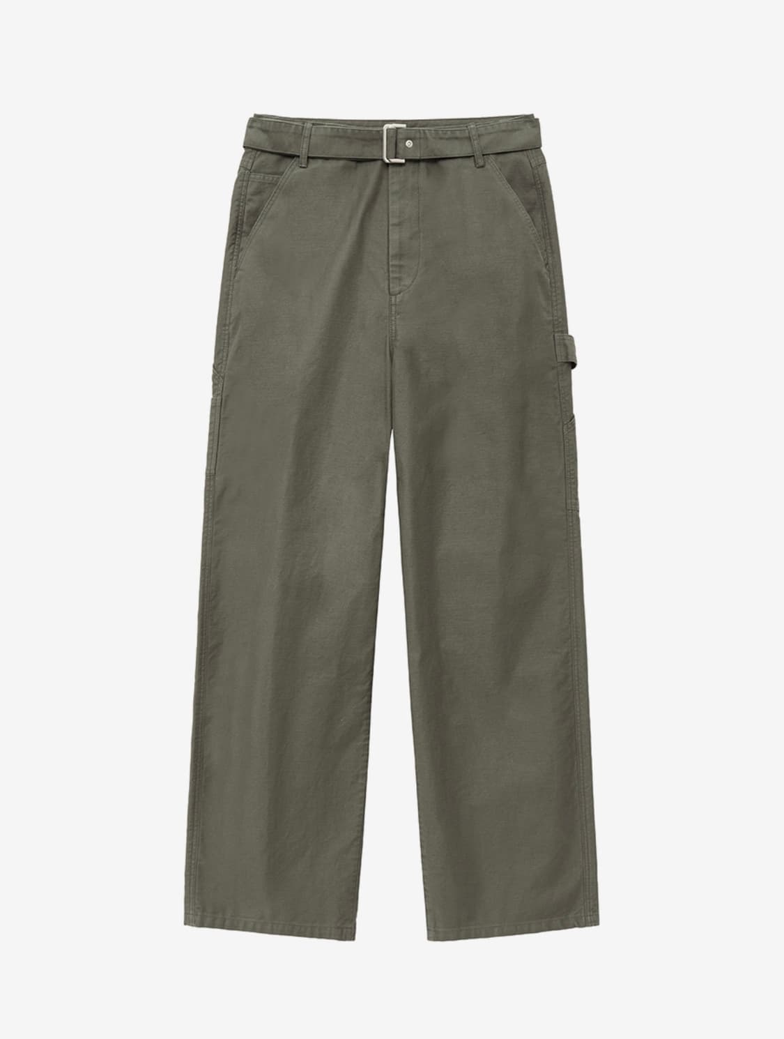 인사일런스 백사틴 워크팬츠 카키팬츠 상품이미지2