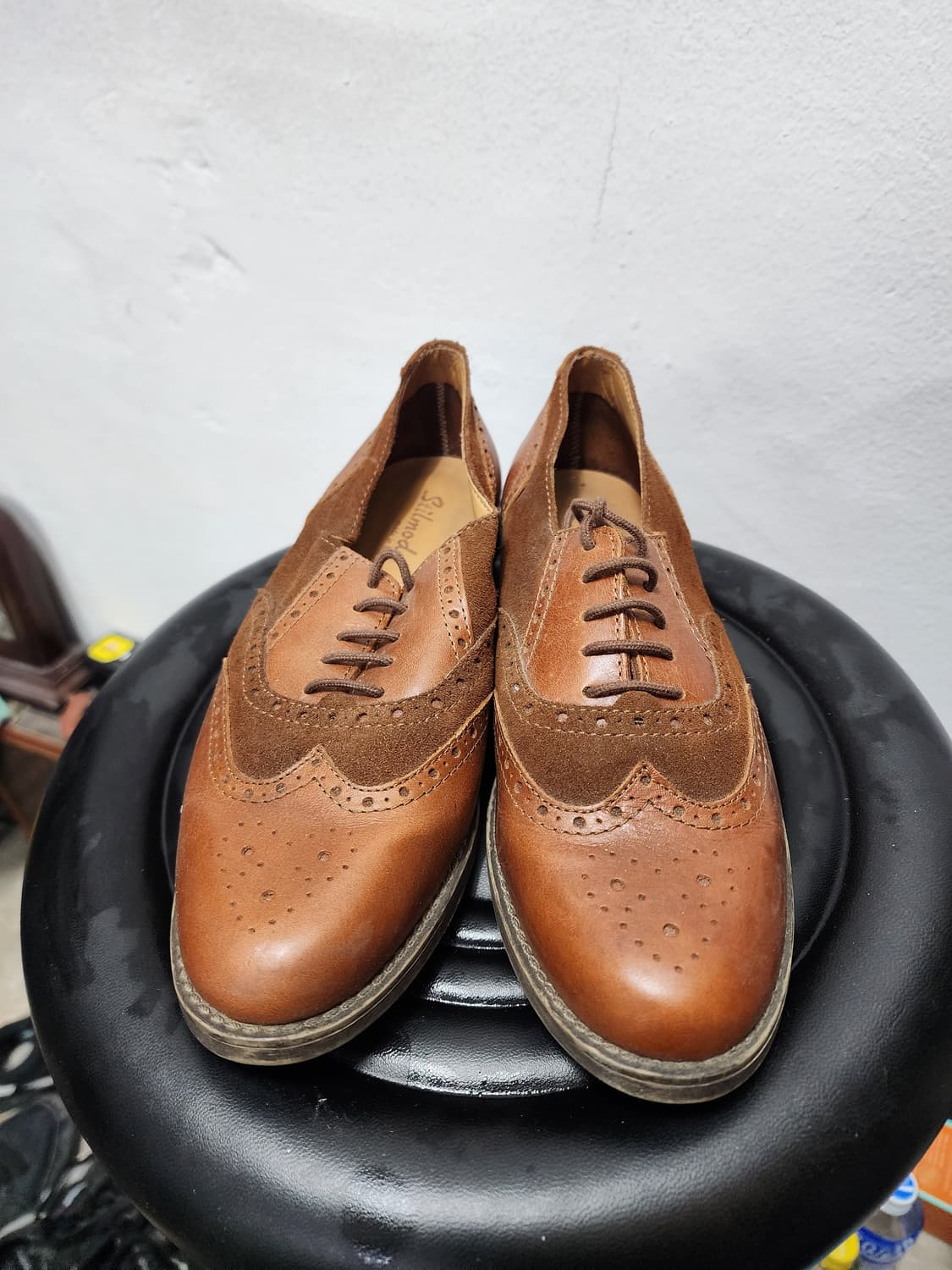 Stilmoda 리얼레더 윙팁 구두 (Italy made) 상품이미지2