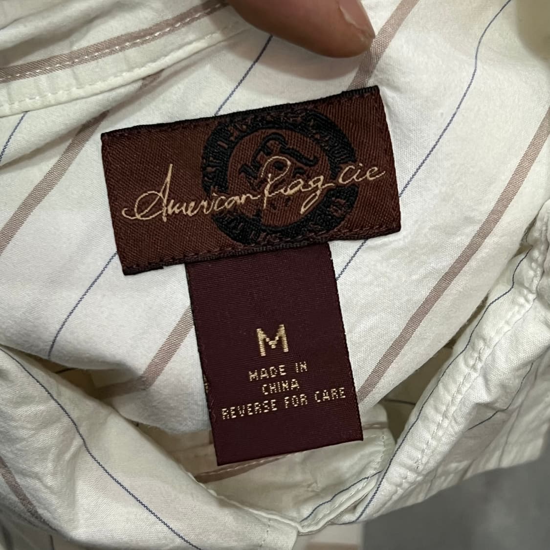  아메리칸 레그 씨 스트라이프 그래픽 하프 셔츠 y16316 상품이미지6