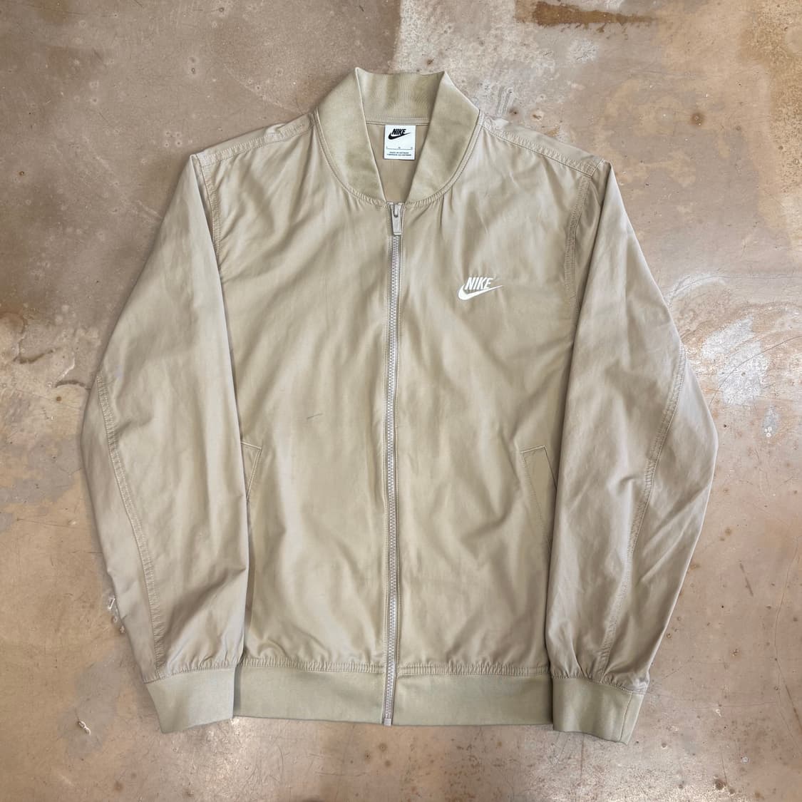 L 나이키 베이지 집업자켓 상품이미지2