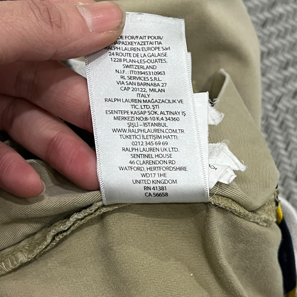 폴로 랄프로렌 밴딩 치노팬츠 s08401 상품이미지10