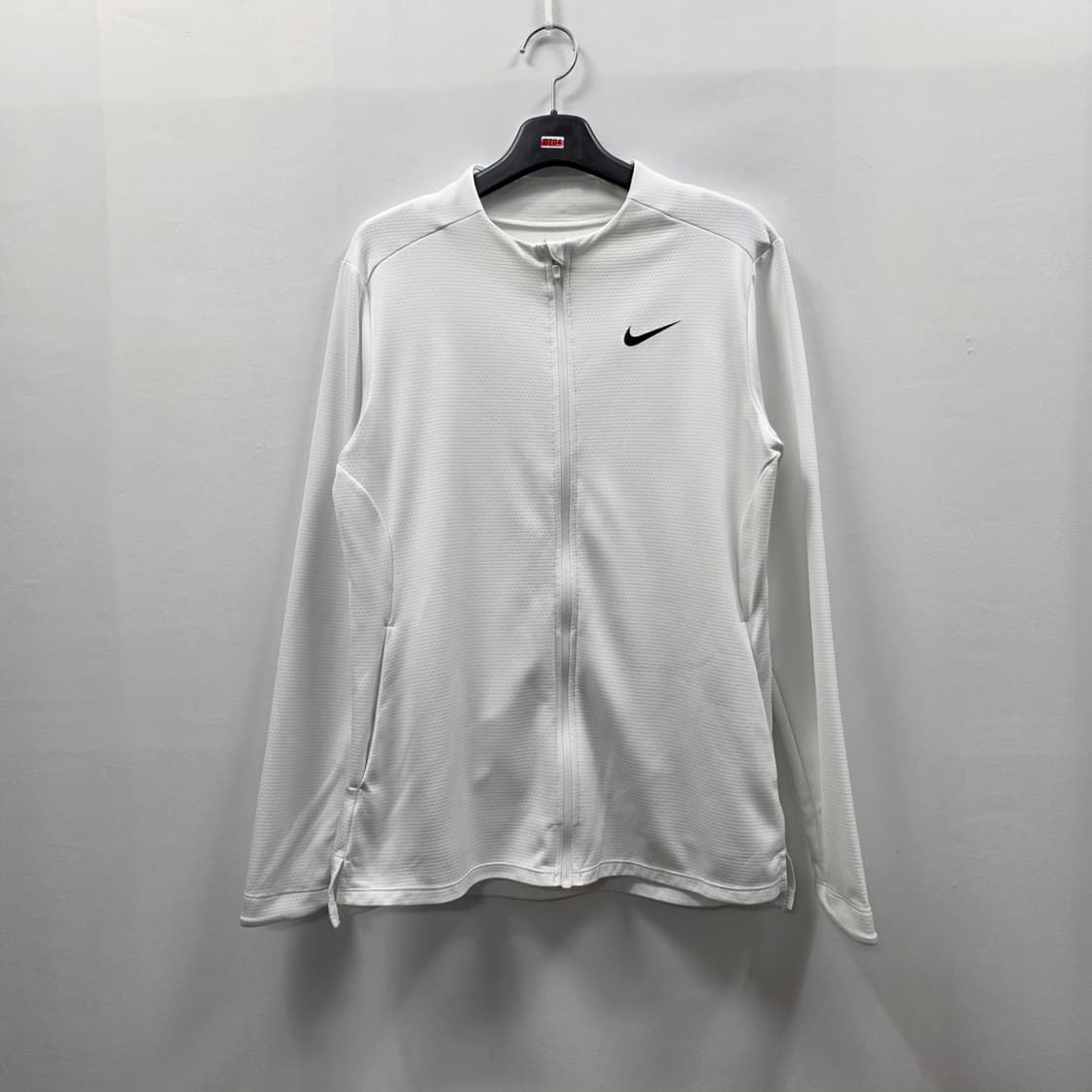 0704 나이키 드라이 핏 UV어드밴티지 풀집 골프 탑 S 상품이미지1