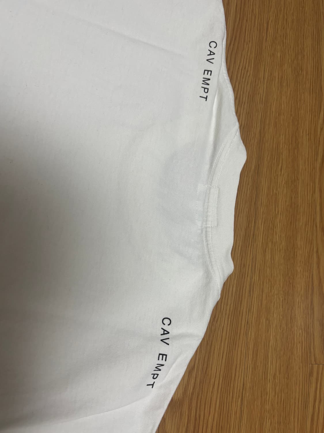 카브엠트 프린팅 화이트 반팔 티셔츠 XL 상품이미지7