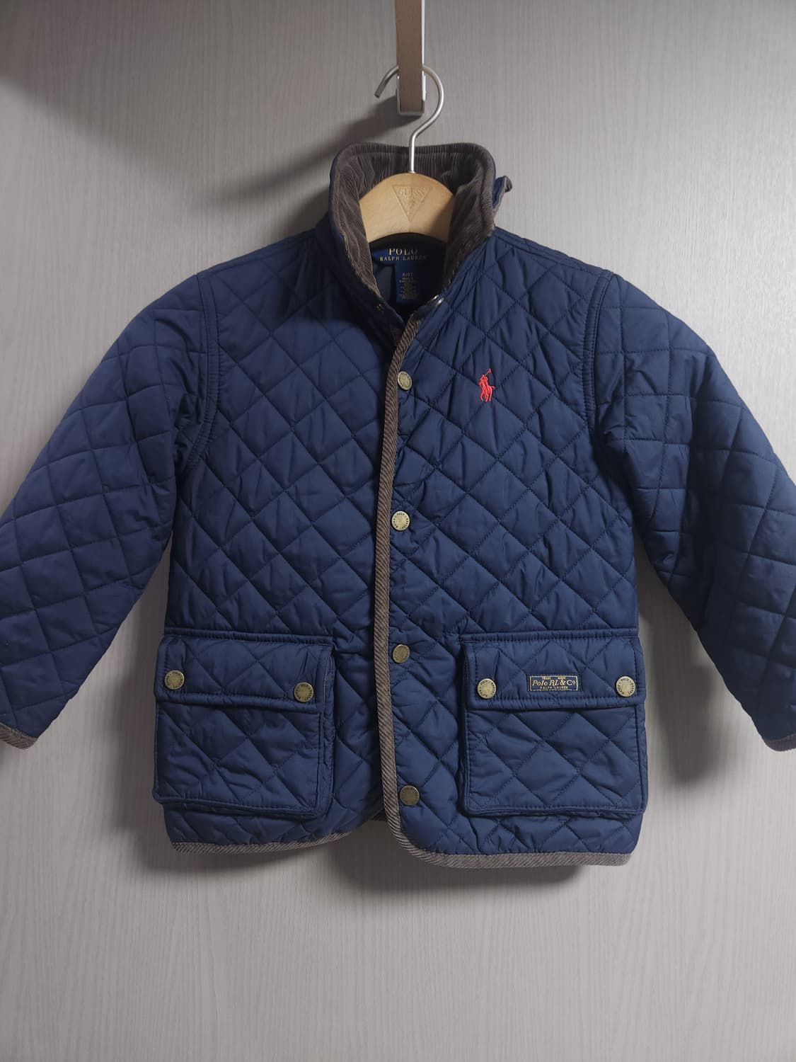 폴로 랄프로렌 키즈 퀄팅자켓, 4Y 상품이미지1