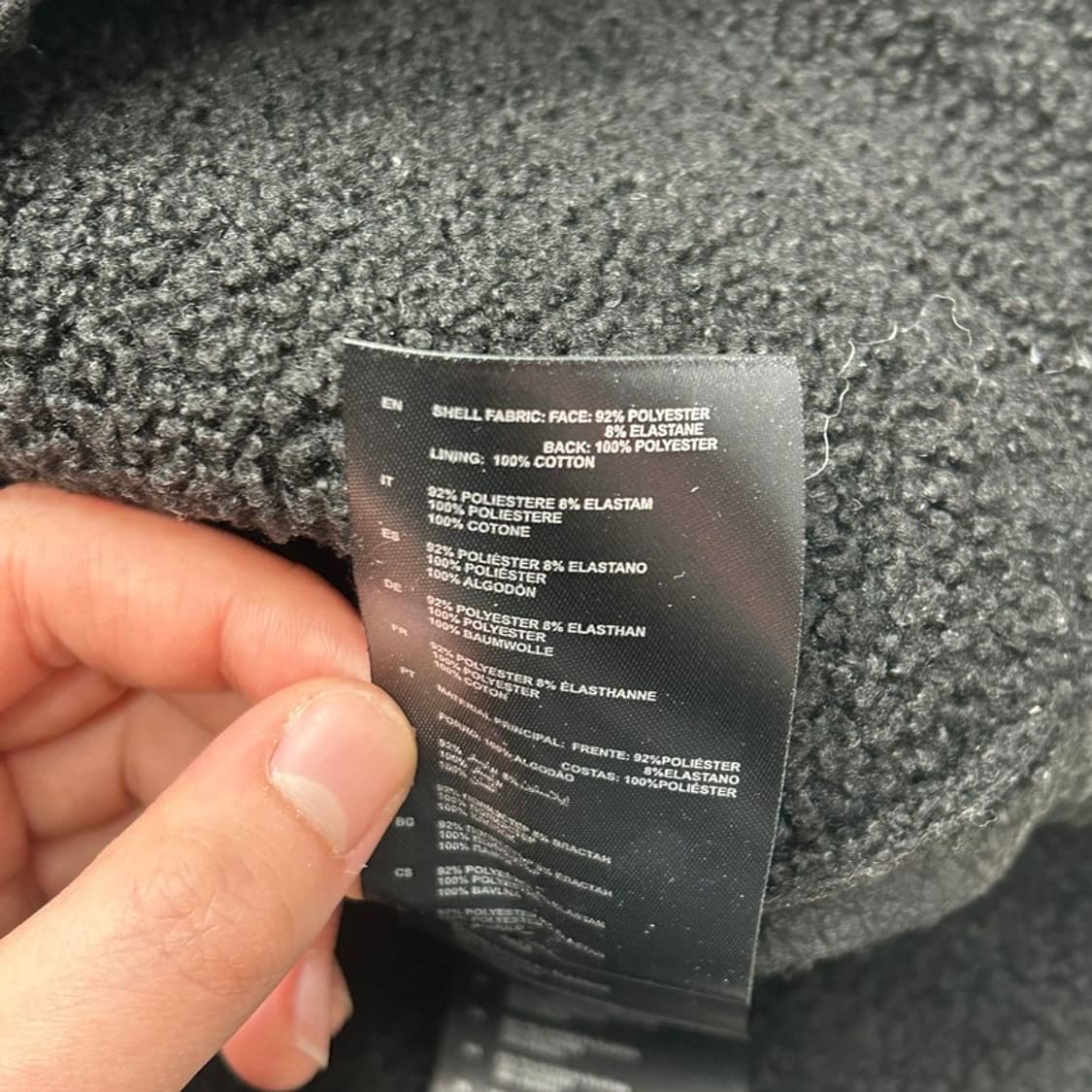 안토니 모라토 무스탕 블랙 XL 상품이미지6