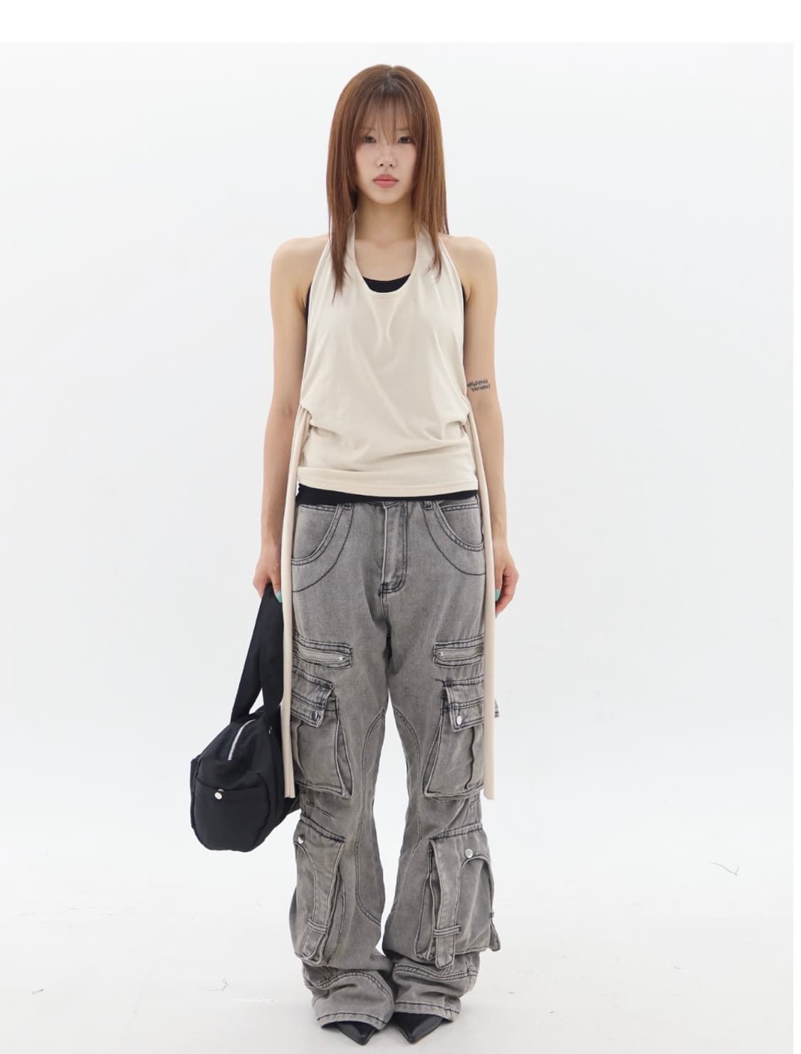 빈티지 카고데님팬츠 상품이미지1