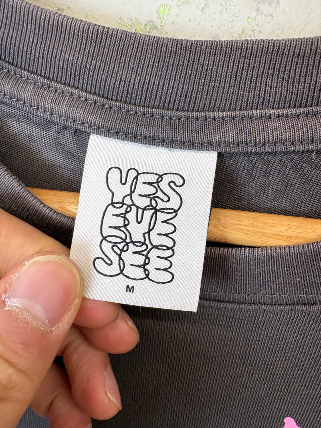 예스아이씨 Y.E.S Doodle gun metal 반팔티 상품이미지7