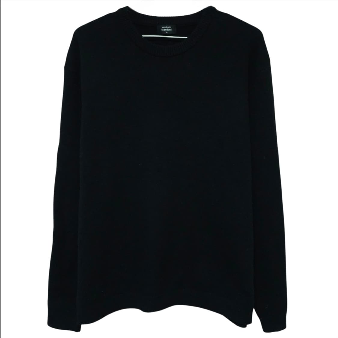 무신사 니트티셔츠 100-105 블랙 상품이미지1