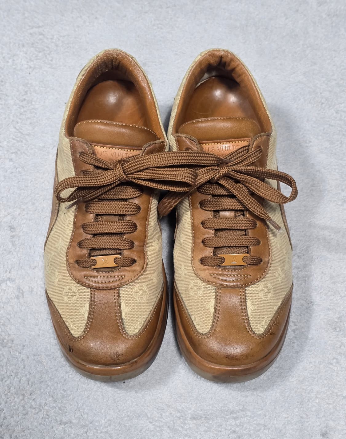 루이비통 모노그램 카멜 스니커즈 240 상품이미지3