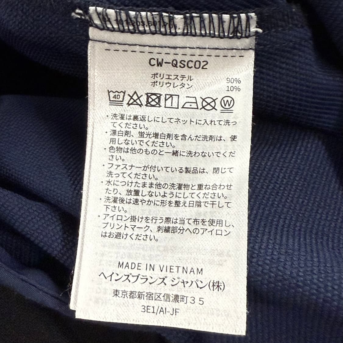 [정품/M] 챔피온 네이비 후드 아노락 반집업 바람막이 b14 상품이미지6