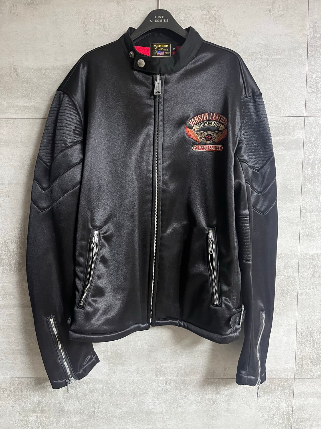 Vanson Leather biker jacket 상품이미지2