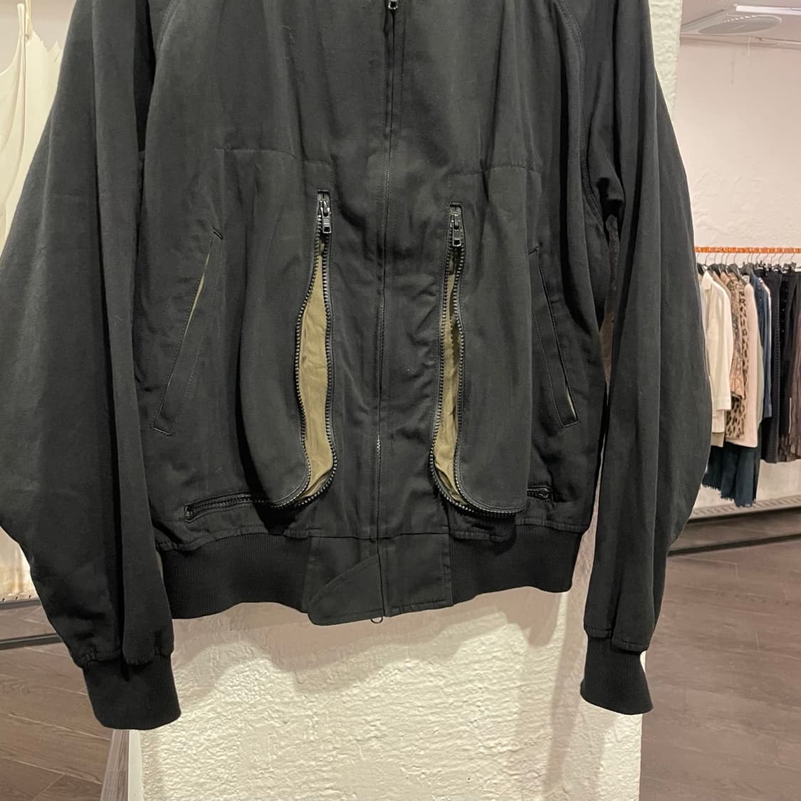 요지야마모토 오버사이즈 봄버 자켓 상품이미지3