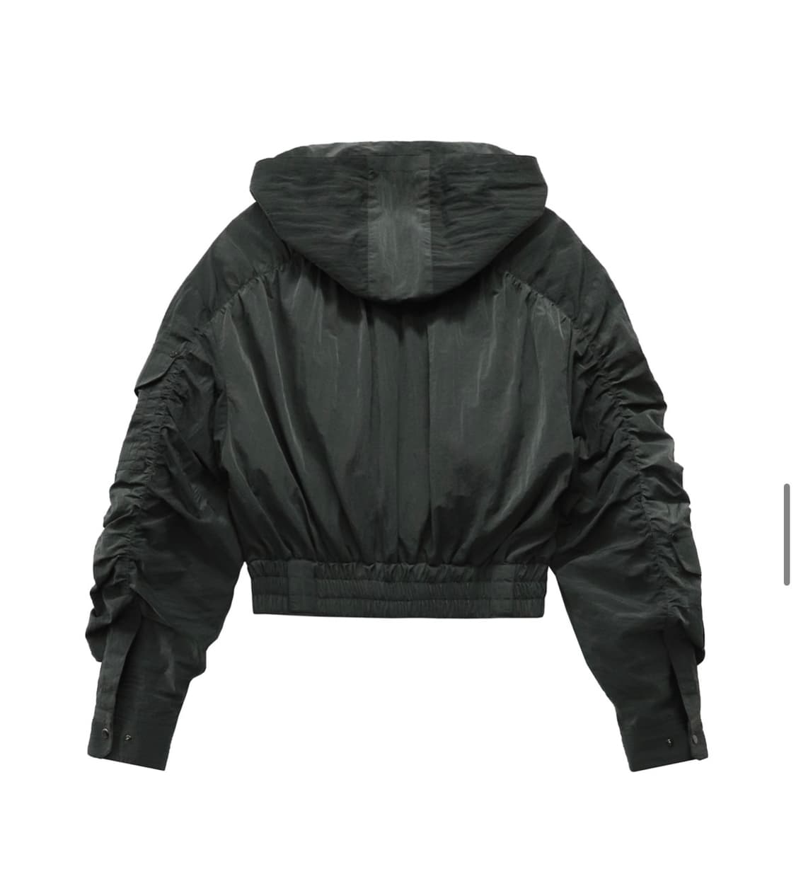 트리밍버드 Nylon Cargo Shirring set up zip up 상품이미지2