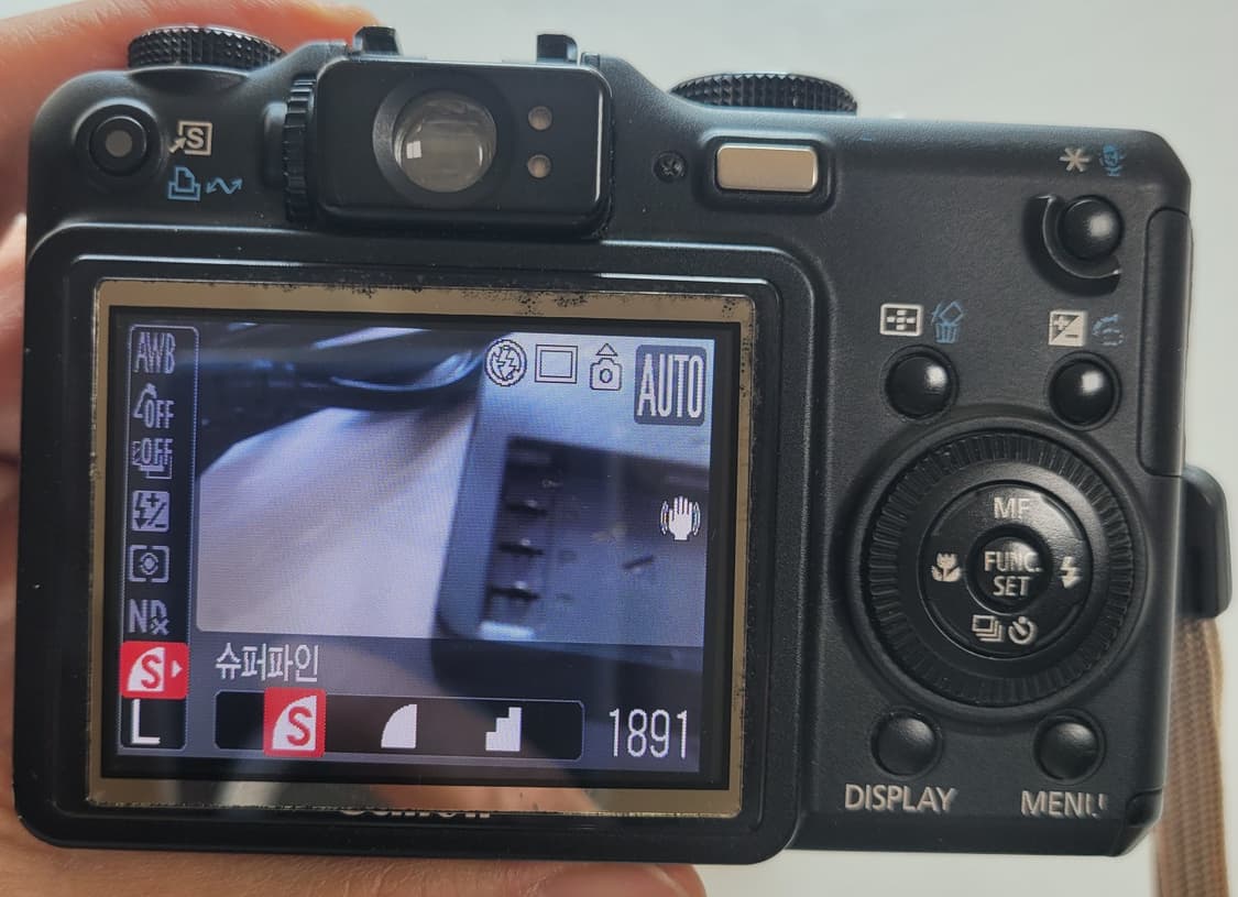 캐논 디카 G7 레트로 카메라 상태 좋음 상품이미지8