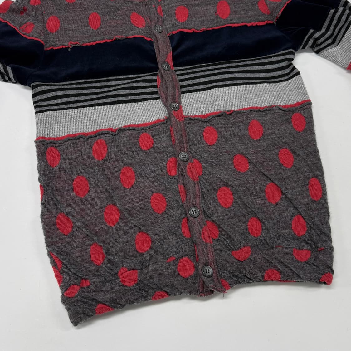 Gomme mixed cardigan 상품이미지10