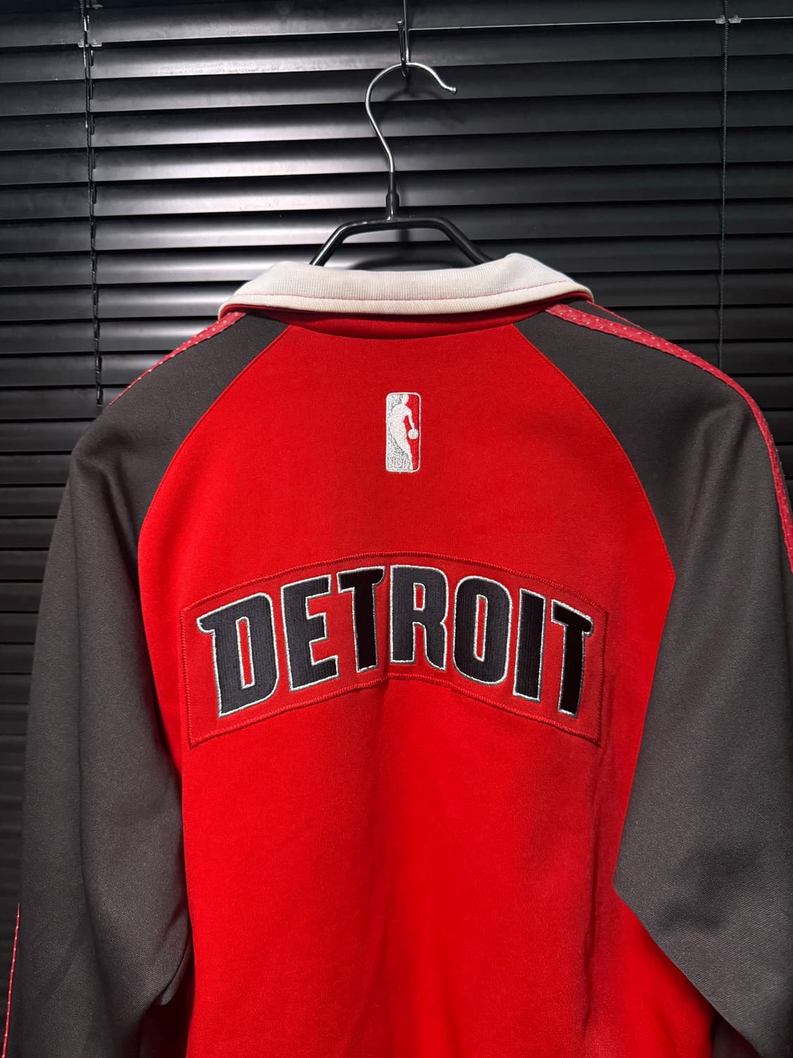 아디다스 NBA 디트로이트 레드 져지 저지 트랙탑 집업 농구 트레이닝 S 상품이미지8