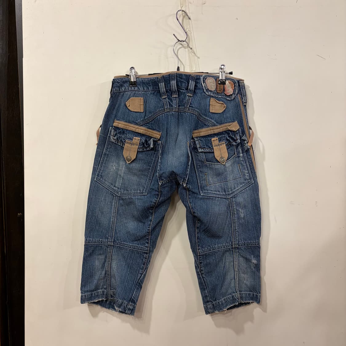 00‘s 마리떼 프랑소와 저버  버클 카프리팬츠 상품이미지4