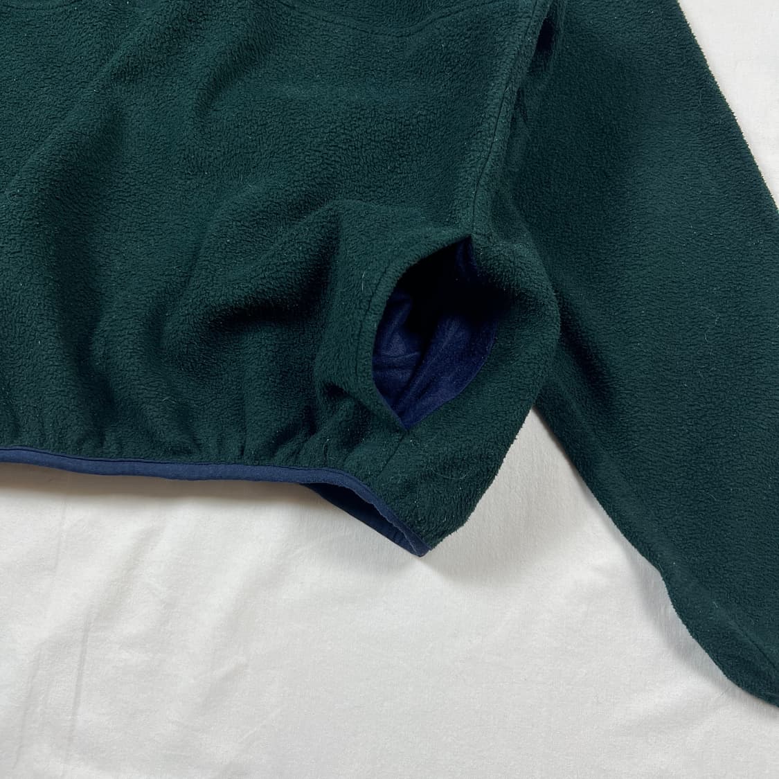 90‘s 엘엘빈 llbean 로고 풀오버 플리스 자켓 상품이미지5
