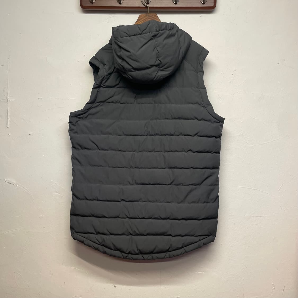 나이키 러닝 후디 그레이 덕 다운 패딩 베스트 상품이미지6