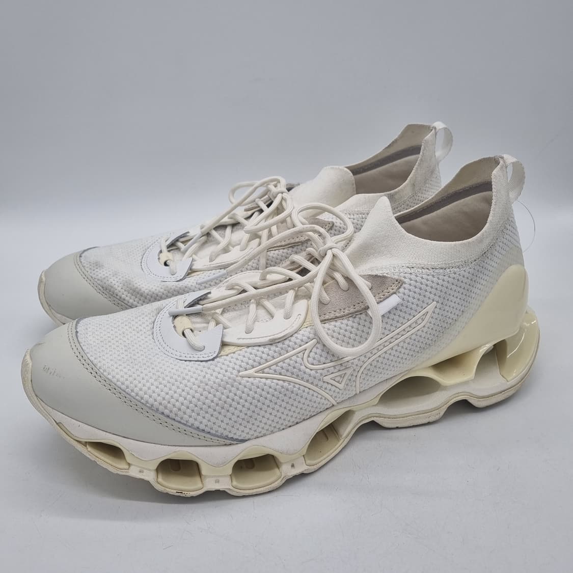 미즈노 웨이브 프로페시 베타 화이트 바닐라 아이스 남성 290mm 상품이미지4