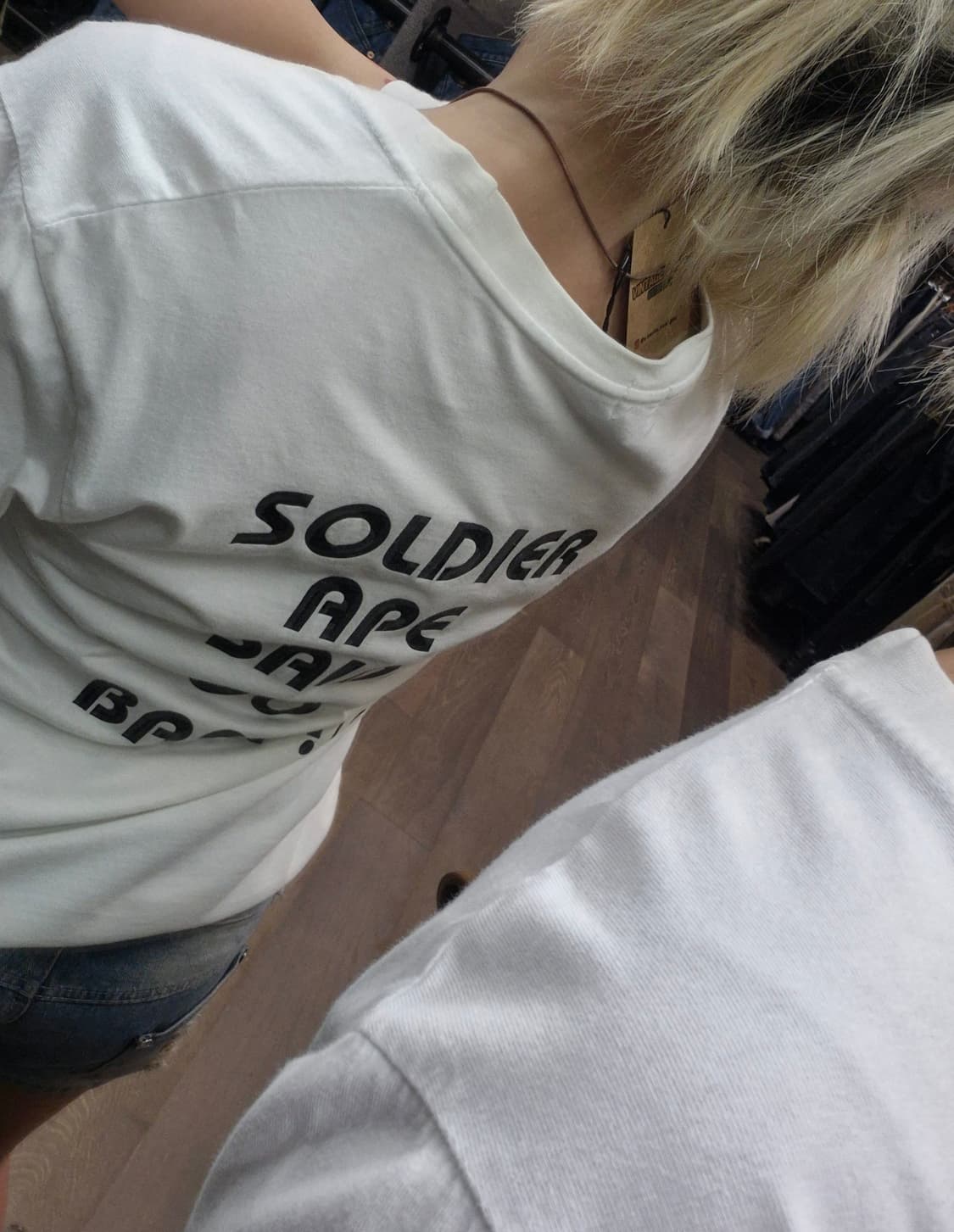 BAPE SOLDIER BABY MILO T-SHIRT 상품이미지3