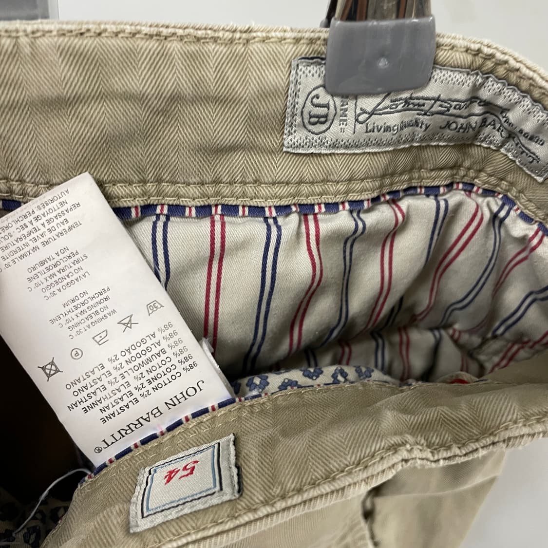 JOHN BARRITT 베이지 팬츠 54 상품이미지6