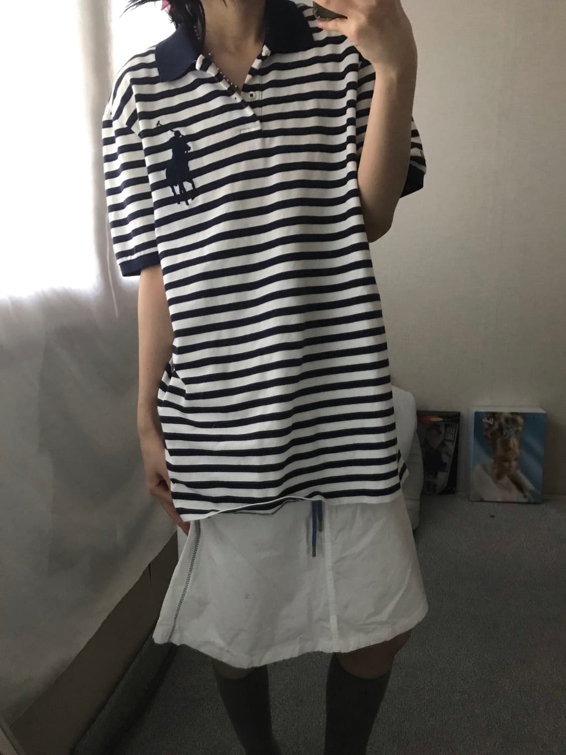 폴로 스트라이프 빅포니 반팔티셔츠 상품이미지5