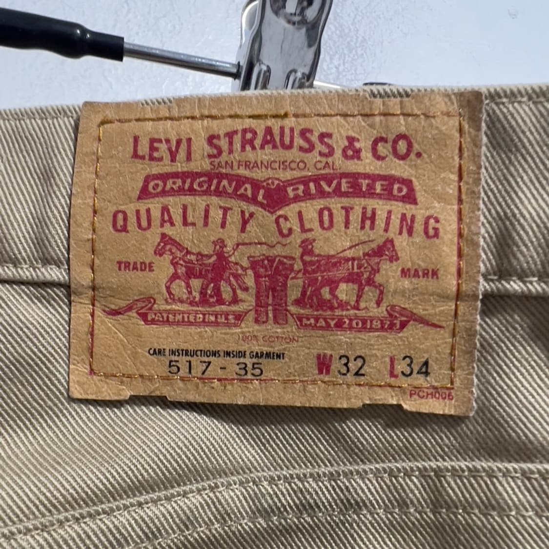 리바이스 517-35 데님팬츠 상품이미지5