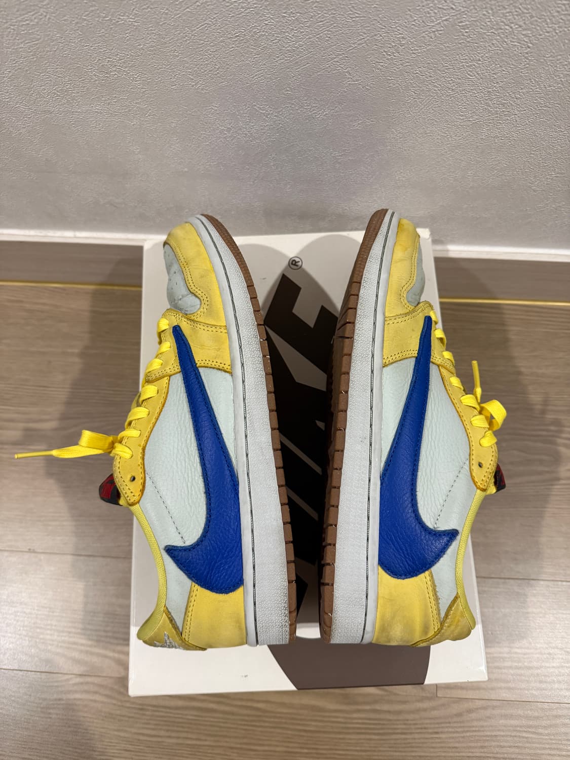 나이키 트래비스 스캇 조던 카나리 265 상품이미지4