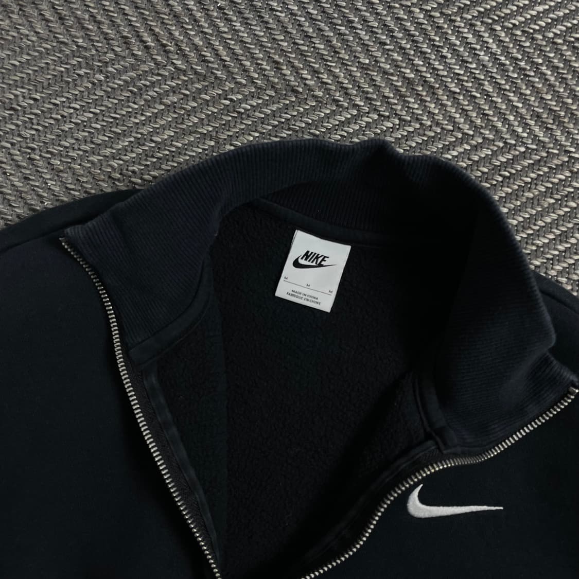 나이키 우먼스 크롭 하프집업 스웻 셔츠 y 4435 상품이미지5