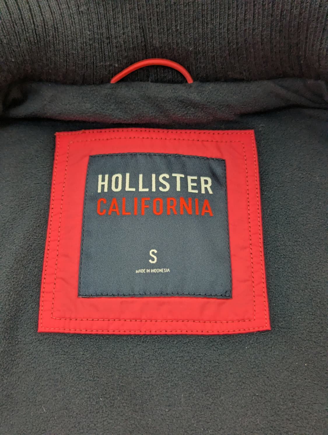 홀리스터 여성 후드 숏 자켓 블랙 상품이미지5