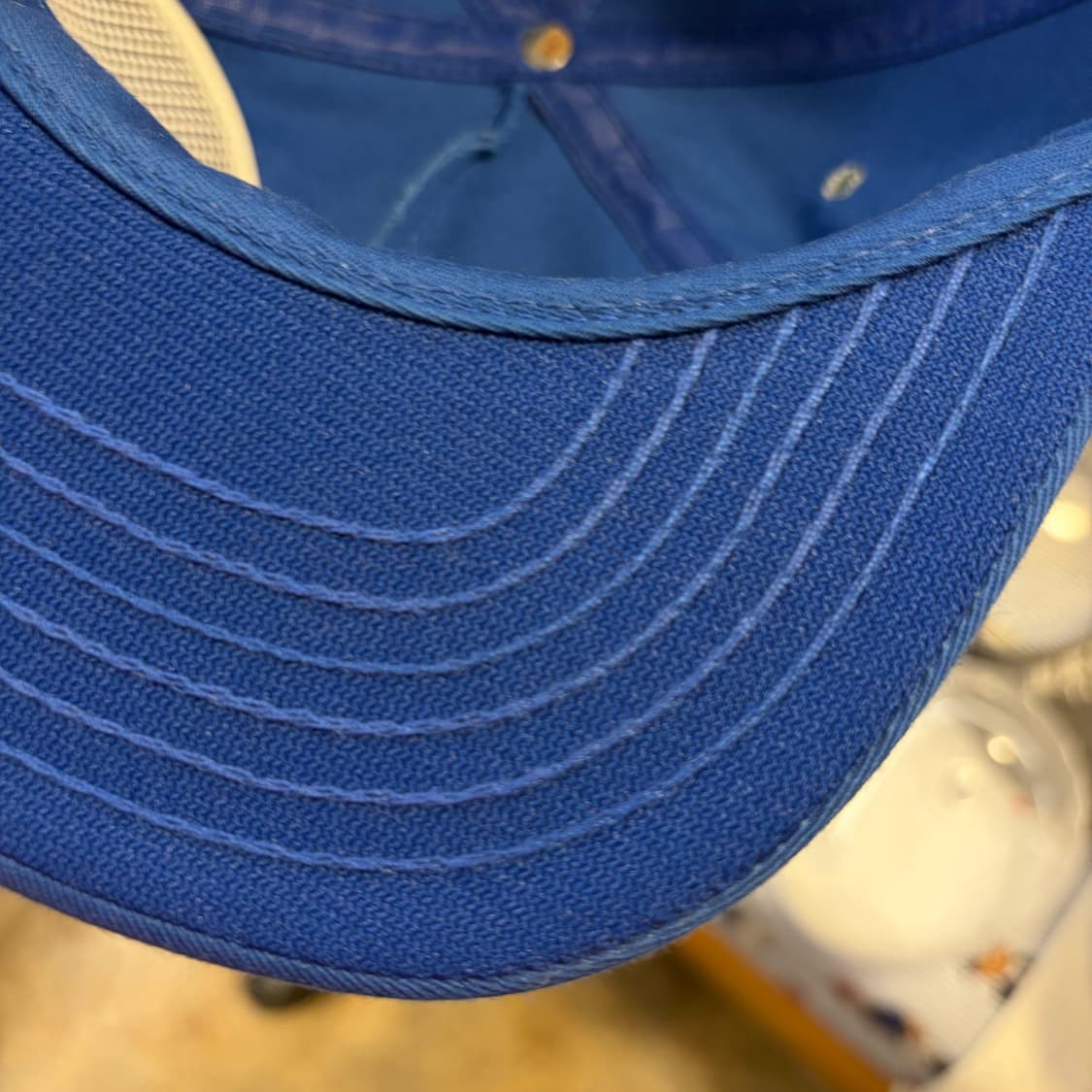 80s Made in USA 빈티지 닛산 레이싱 트러커 매쉬 볼캡 모자  상품이미지8