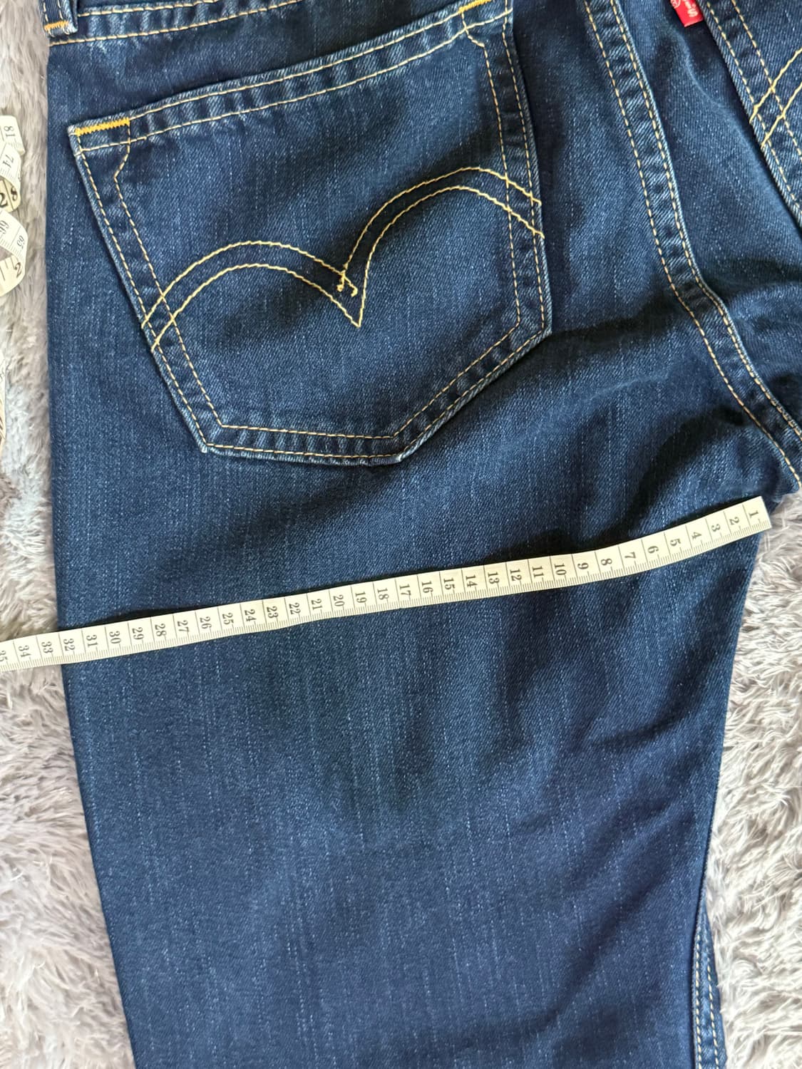 리바이스 00s 타입1 리얼 루즈 데님 팬츠 상품이미지7