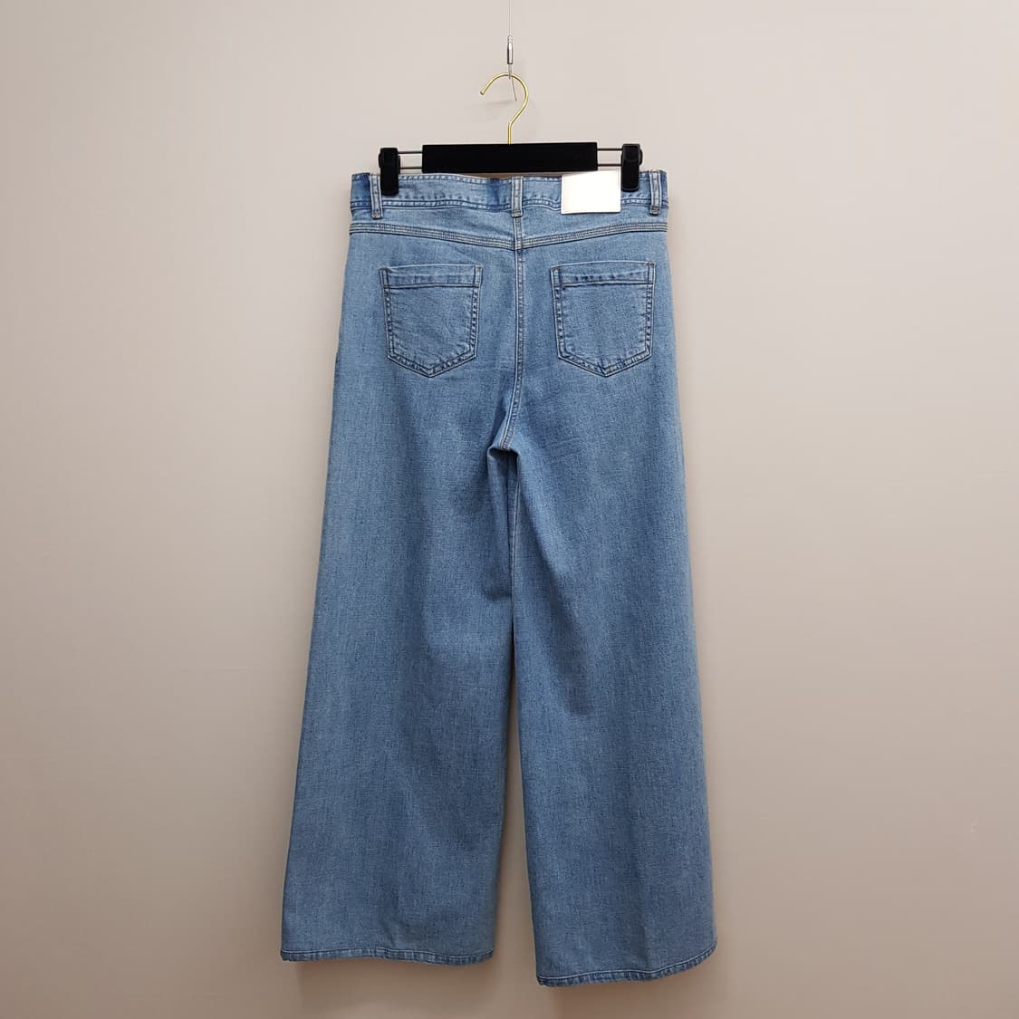 산드로 2022 하이웨스트 와이드 데님 팬츠 64-88사이즈 상품이미지4