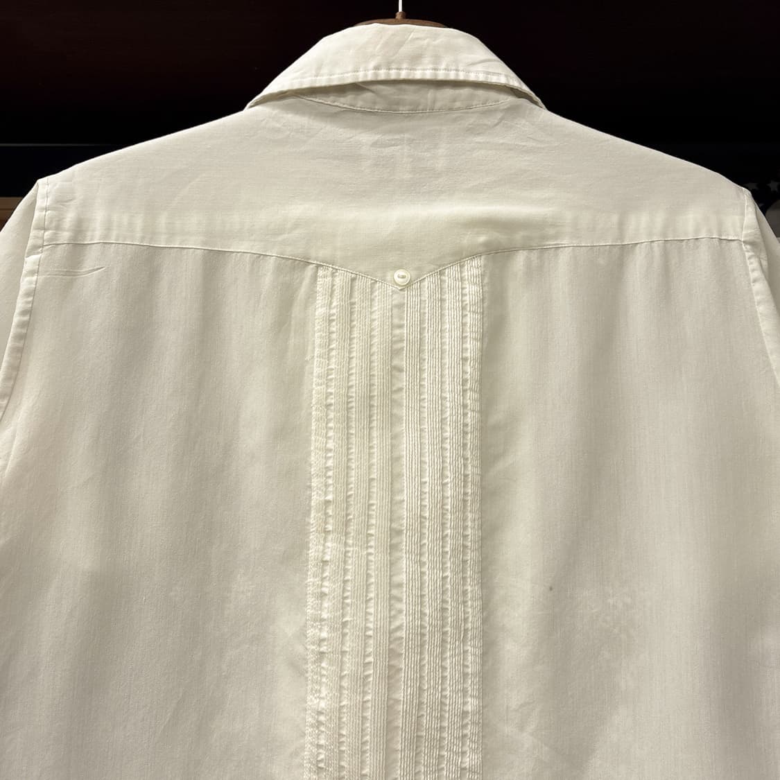 70~80s 치첸이자 오리엔탈 플로럴 구아야베라 쿠바셔츠 N1265 상품이미지8