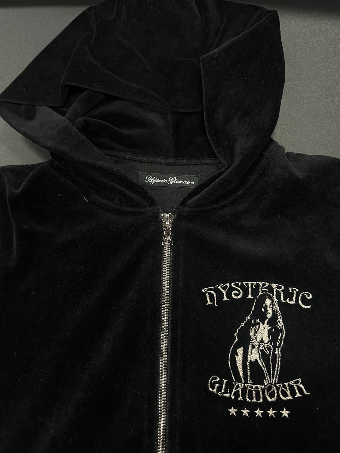 히스테릭 글래머 벨벳 자켓 상품이미지5