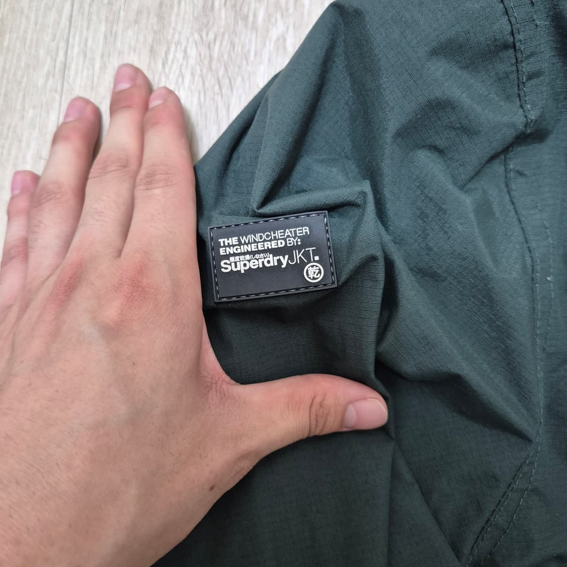 슈퍼드라이 재팬 윈드치터 봄버 기모 바람막이 후드자켓 상품이미지5